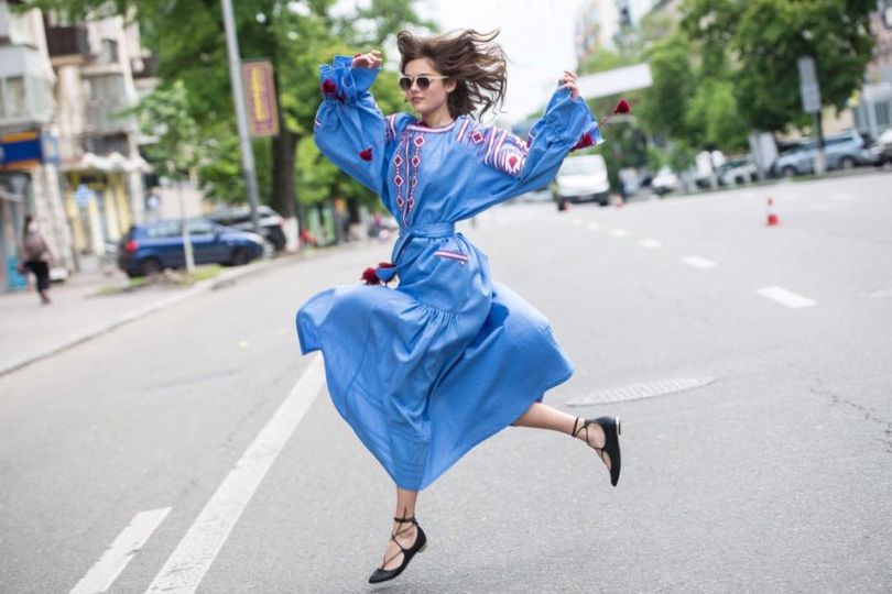 Varenyky Fashion embroidered dress